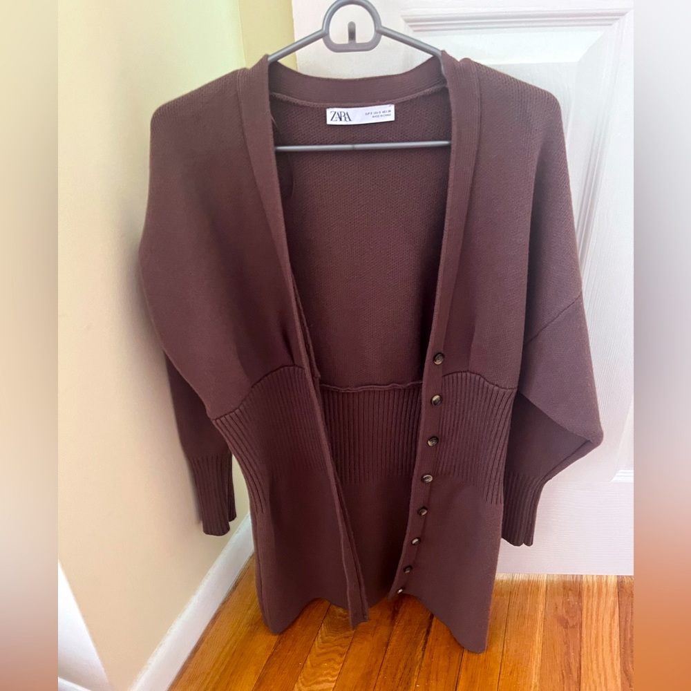 Zara brown sweater